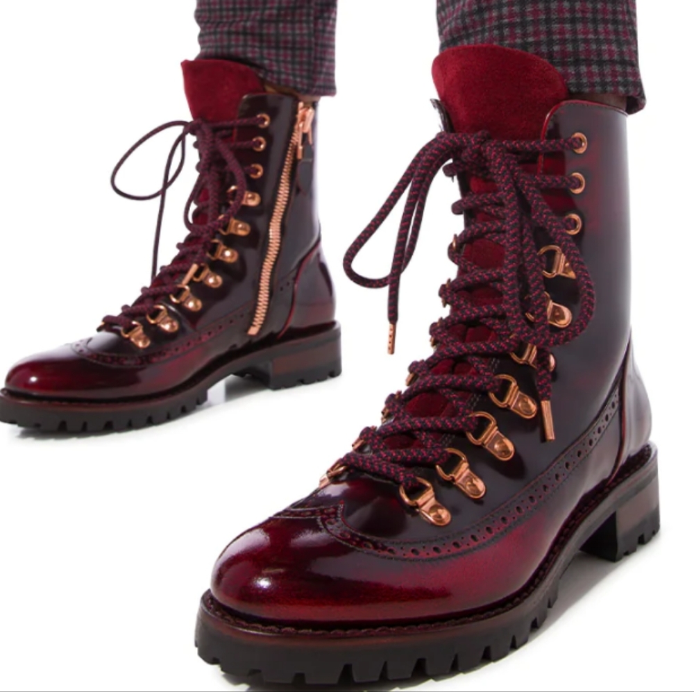 The Office of Angela Scott Mr. Bernard Size 38/8 Bordeaux New